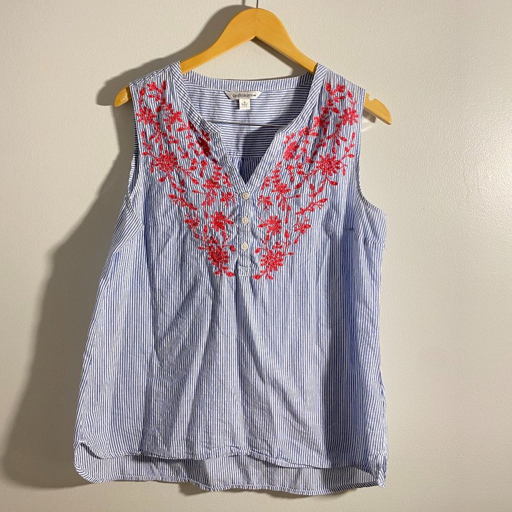 Croft & Barrow top Women's L